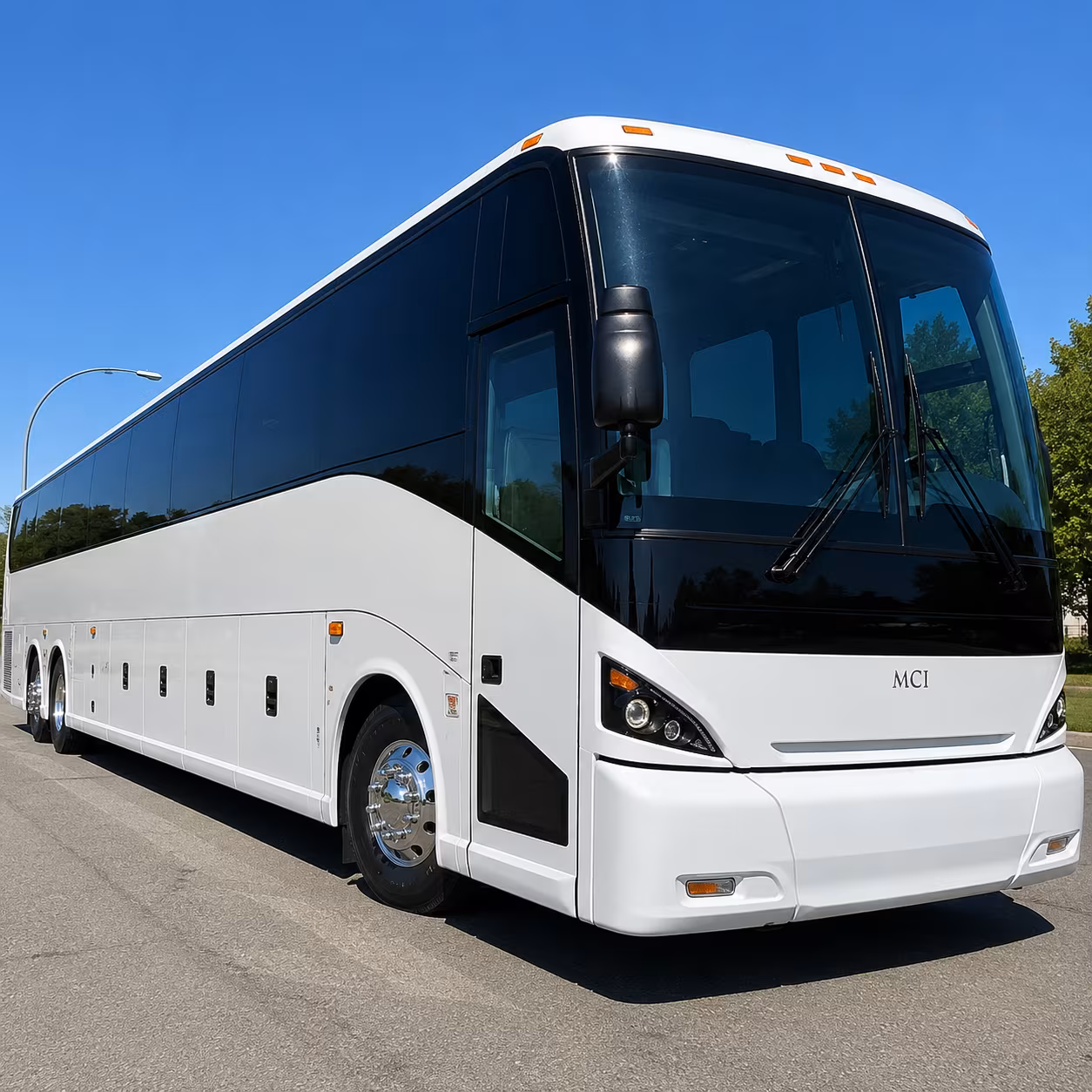 bus rental options for camden trips