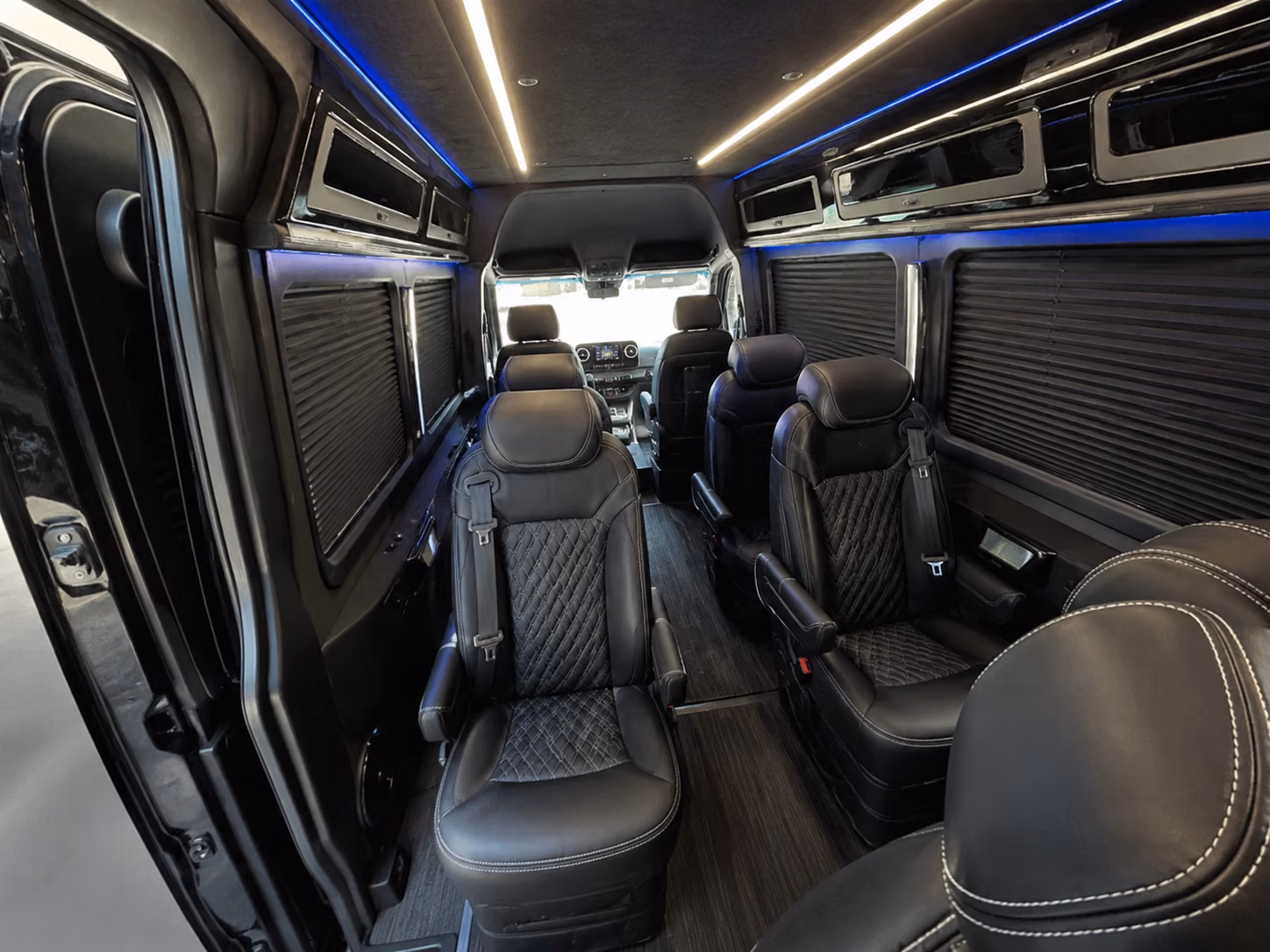 camden concert transportation onboard seating
