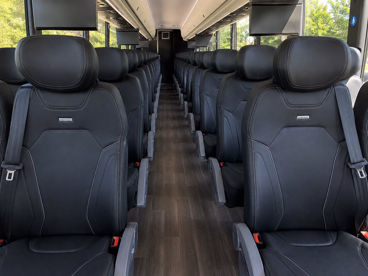 camden long distance transportation onboard seating