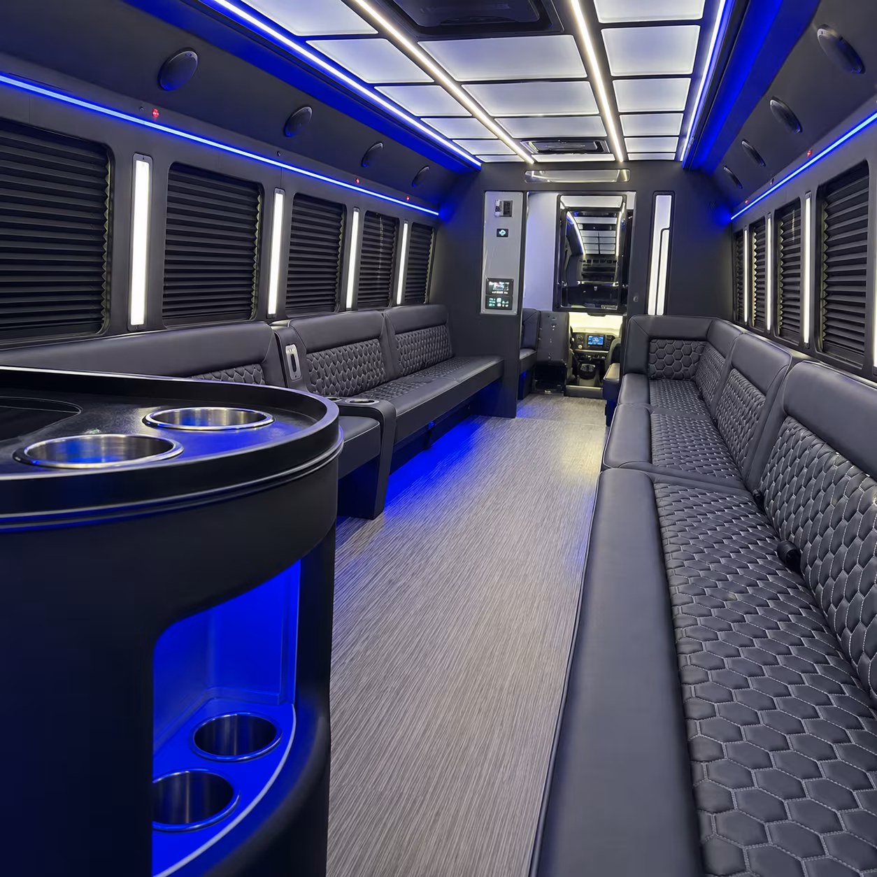 camden party bus rentals inside