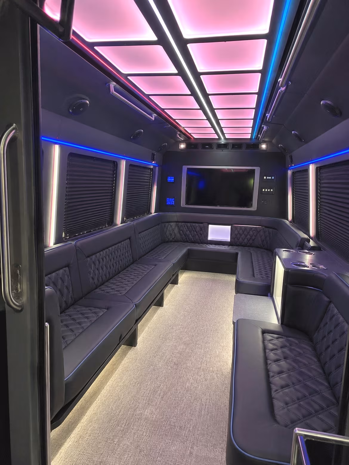 camden prom party bus rental