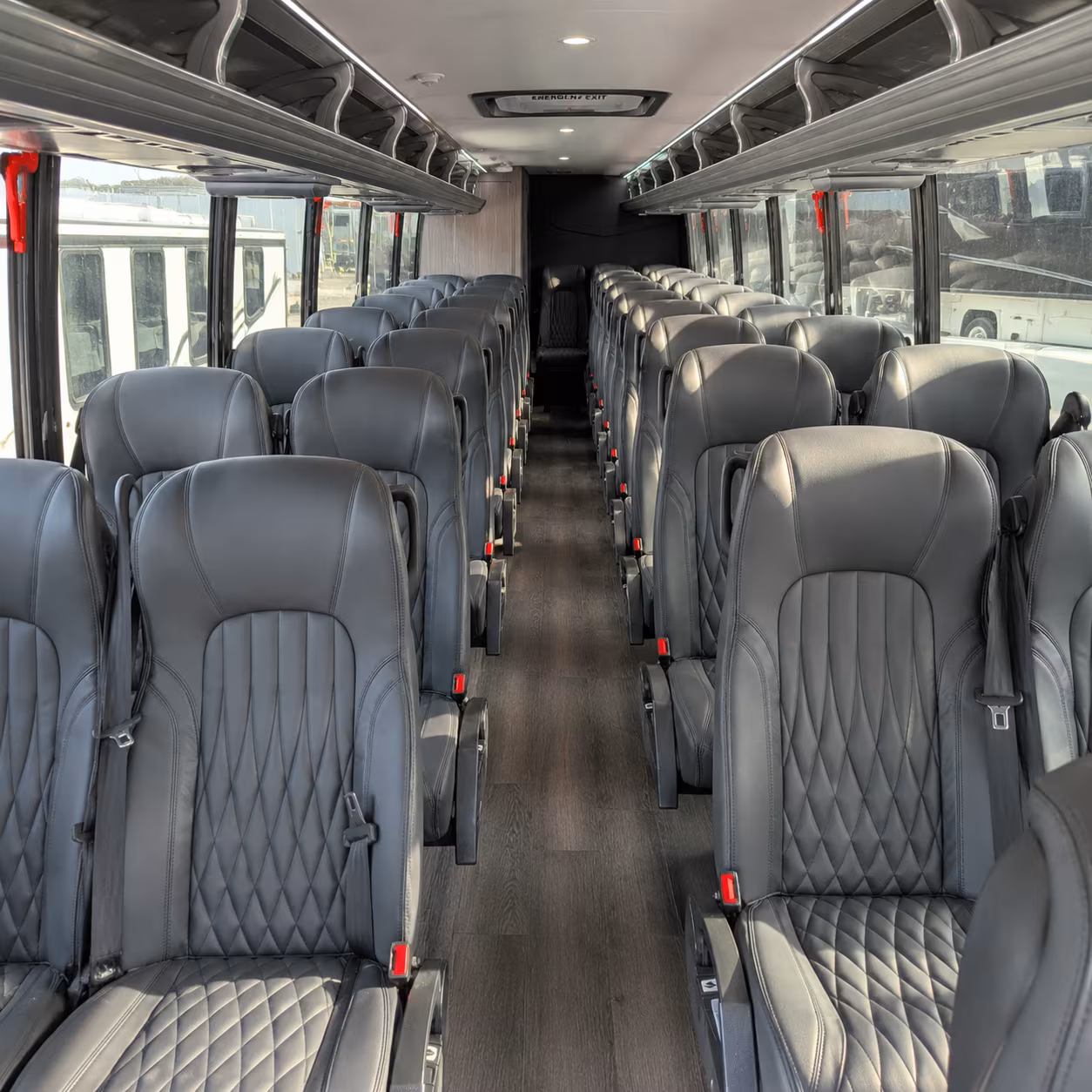 camden sporting event transportation onboard seating