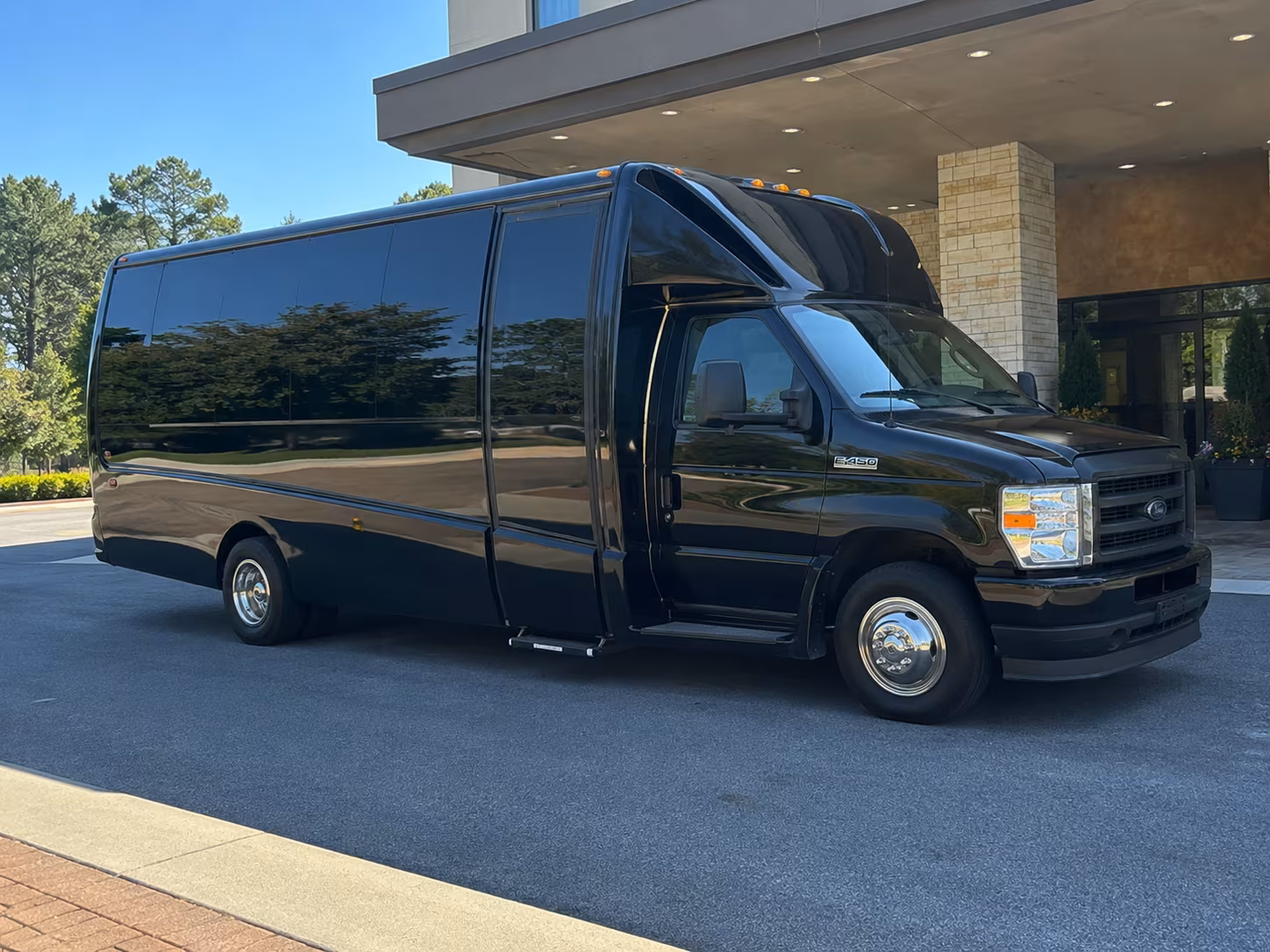 every detail covered from the bridal party pickup to the last guest drop off