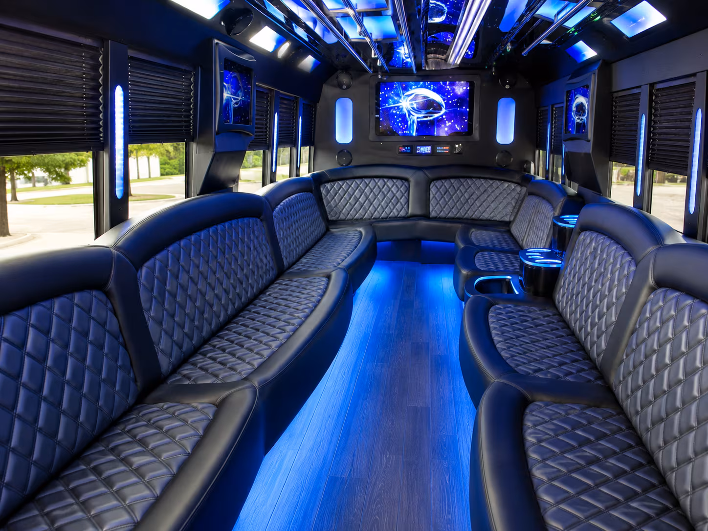 party buses to freedom mortgage pavilion and the camden