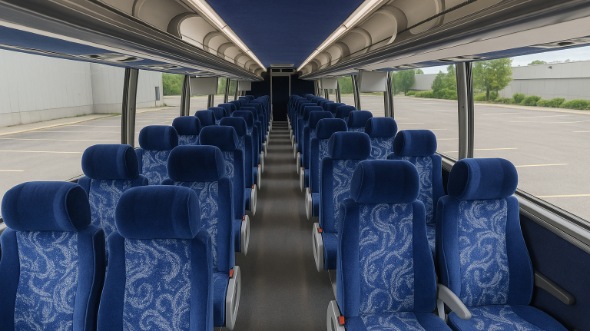 camden 55 passenger charter bus rental