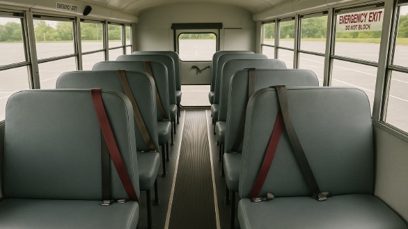 camden school bus rental inside